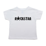 Rockstar Rock and Roll Unisex-Kids Toddler Short Sleeve T-Shirt