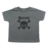 Rotten Skull and Bones Unisex Toddler Short Sleeve T-Shirt