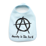 Anarchy in the Pre- K Unisex Newborn Baby Soft Cotton Bib