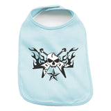 Guitar Hero with Star Unisex Newborn Baby Soft Cotton Bib