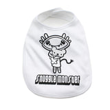 Snuggle Monster Unisex Newborn Baby Soft Cotton Bib