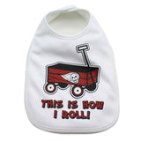 This is How I Roll Skull Unisex Baby Soft Cotton Bib