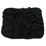 Black Soft Cotton Swaddling Receiving Blanket