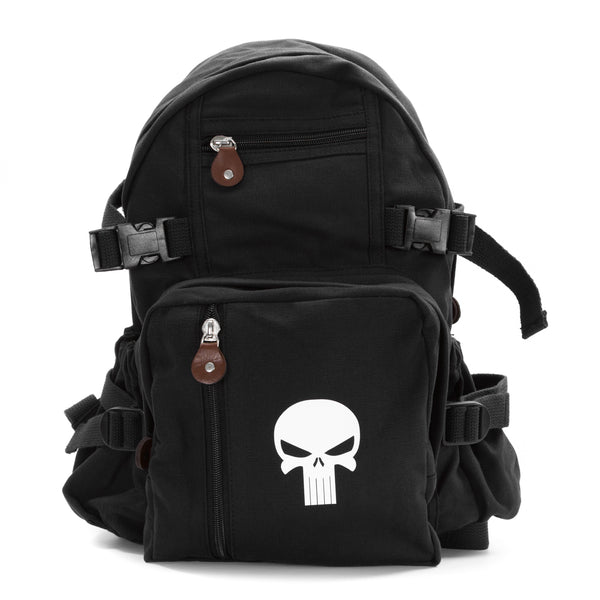The Punisher Skull Backpack – Crazy Baby Clothing display picture 3