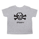 Halloween Spooky Scribble Skull Toddler T-Shirt