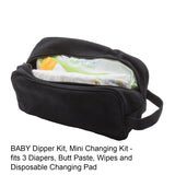 Biohazzard Warning Symbol Mini Baby Changing Bag Travel Diapering Essentials Kit