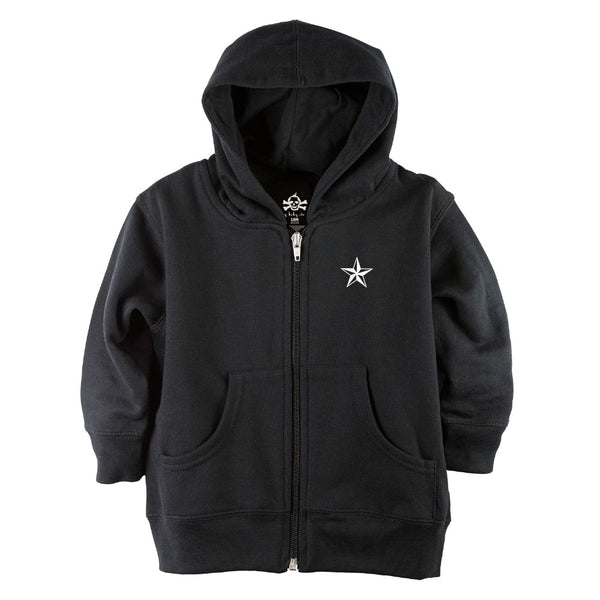 Anarchy in the Pre-K Front Zipper Toddler Hoodie