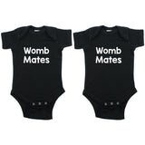 Twin Set Womb Mates Short Sleeve Infant Bodysuit
