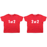 Twin Set 1 of 2, 2 of 2 Toddler Short Sleeve T-Shirt