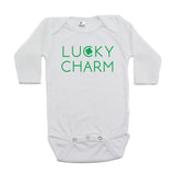 St. Patrick's Day Lucky Charm Long Sleeve Baby Infant Bodysuit