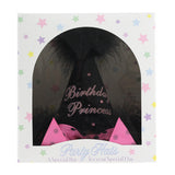 Black with Pink Polka Dot Bow Birthday Princess Party Hat