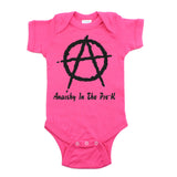 Punk Rock Anarchy In the Pre-K Short Sleeve Baby Infant Bodysuit