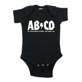 AB/CD Rock & Roll 100% Cotton Short Sleeve Unisex Baby Bodysuit One Piece