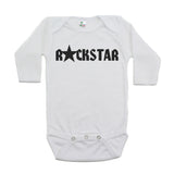 Rock N Roll Rockstar Long Sleeve Baby Infant Bodysuit