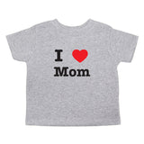 I Heart Love Mom Unisex-Baby Short Sleeve Toddler T-Shirt