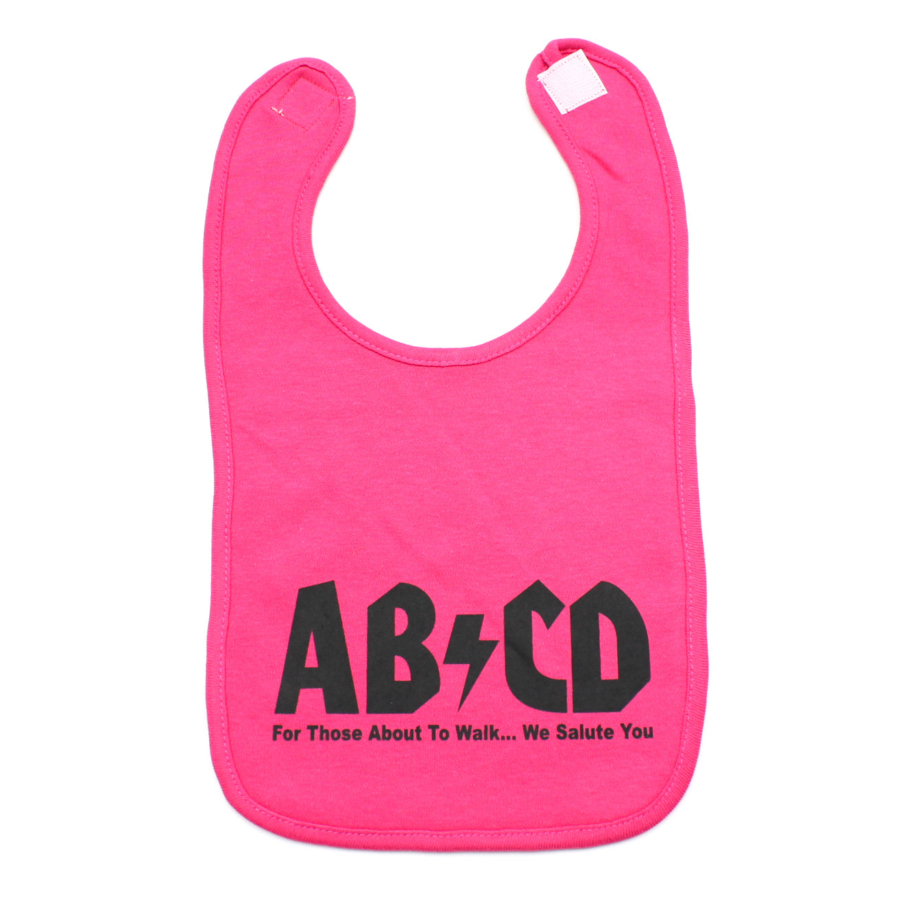 Unisex Baby ABCD Rock N Roll Cotton Bib – Crazy Baby Clothing