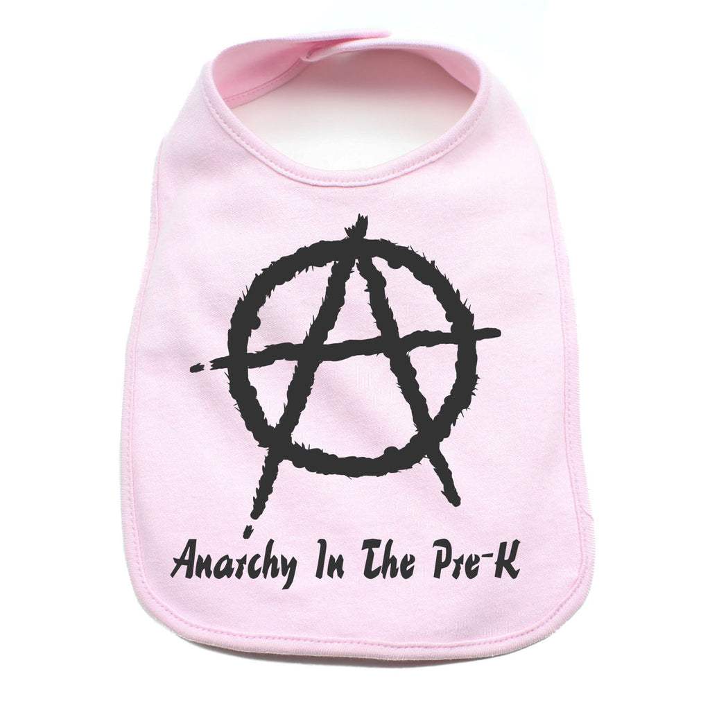 Anarchy in the Pre- K Unisex Newborn Baby Soft Cotton Bib