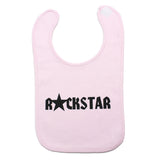 Rockstar Cool Unisex Newborn Baby Soft Cotton Bib