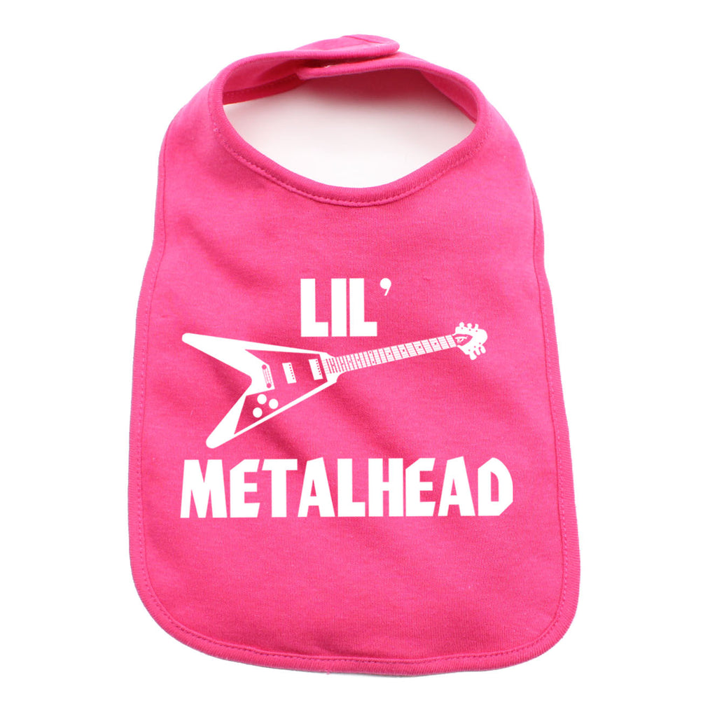 Lil Metalhead Unisex Newborn Baby Soft Cotton Bib