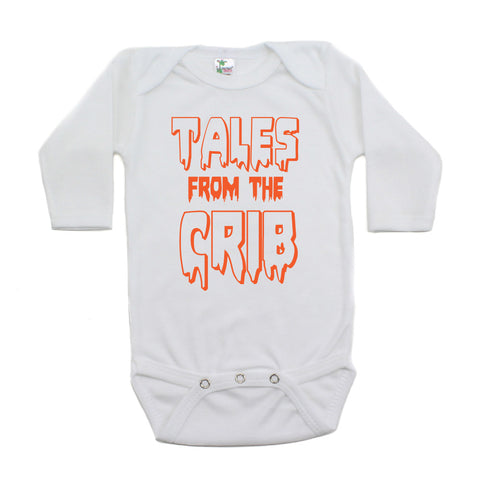 Halloween Tales From The Crib Long Sleeve Bodysuit
