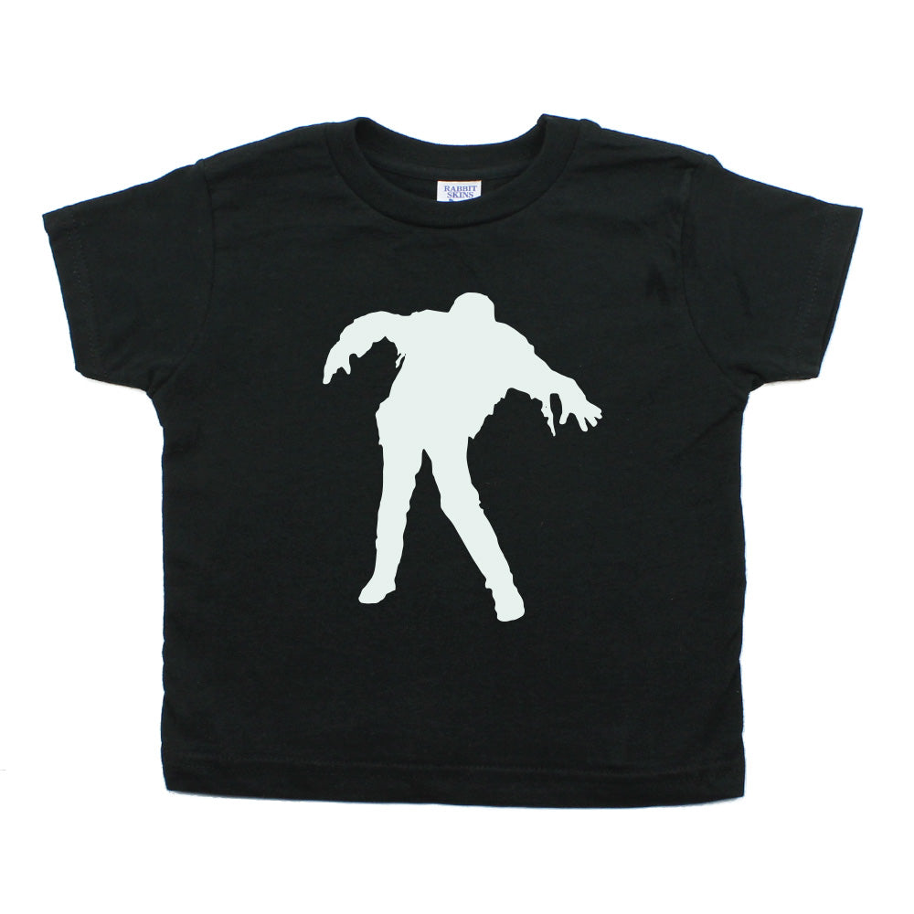 Halloween Glow in The Dark Zombie Toddler T-Shirt