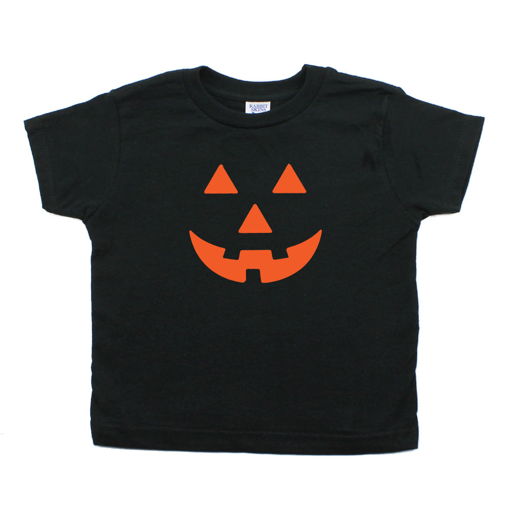 Halloween Pumpkin Face Toddler T-Shirt