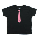 Breast Cancer Awareness Breast Cancer Tie Toddler T-Shirt