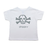 Halloween Spooky Scribble Skull Toddler T-Shirt
