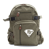 Super Mom Army Sport Heavyweight Canvas Backpack Bag