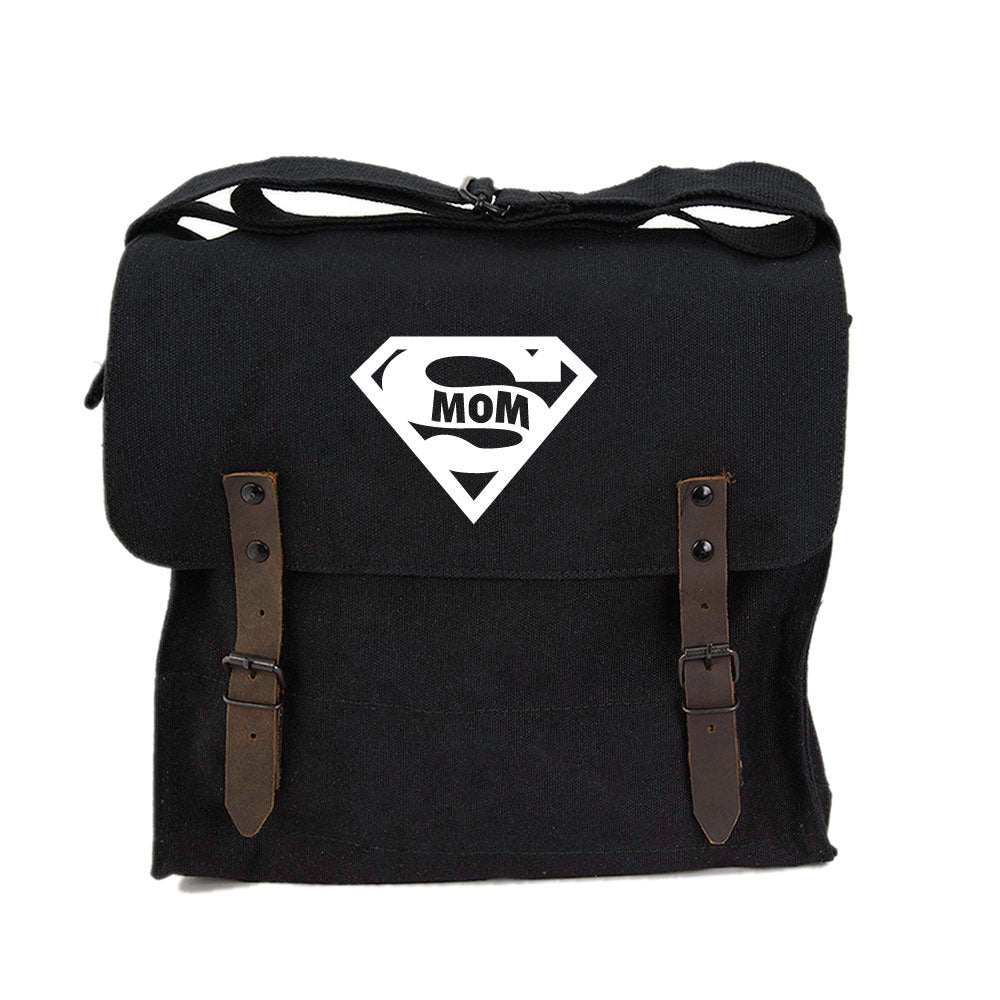 Super Mom Army Heavyweight Canvas Medic Shoulder Bag