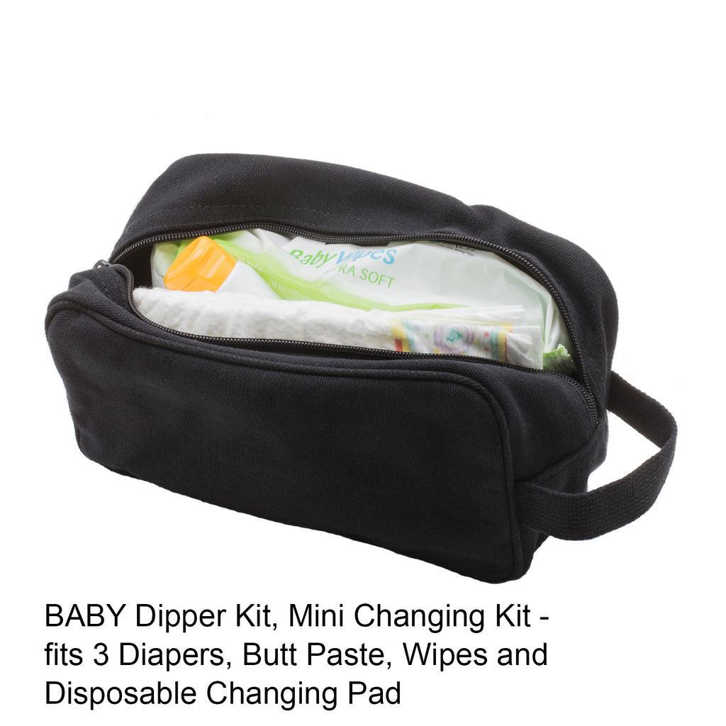 Kiss Mark Lips Mini Baby Changing Bag Travel Diapering Essentials Kit – Crazy Baby Clothing Kiss Mark Lips Mini Baby Changing Bag Travel Diapering Essentials Kit – Crazy Baby Clothing