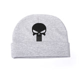 Black Punisher Skull Infant Baby Beanie Cap Winter Hat One Size