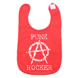 Punk Rocker Rockin' Unisex Newborn Baby Soft Cotton Bib