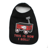 This is How I Roll Skull Unisex Baby Soft Cotton Bib