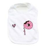 I Love Donut SPK 100% Cotton Unisex Baby Bib