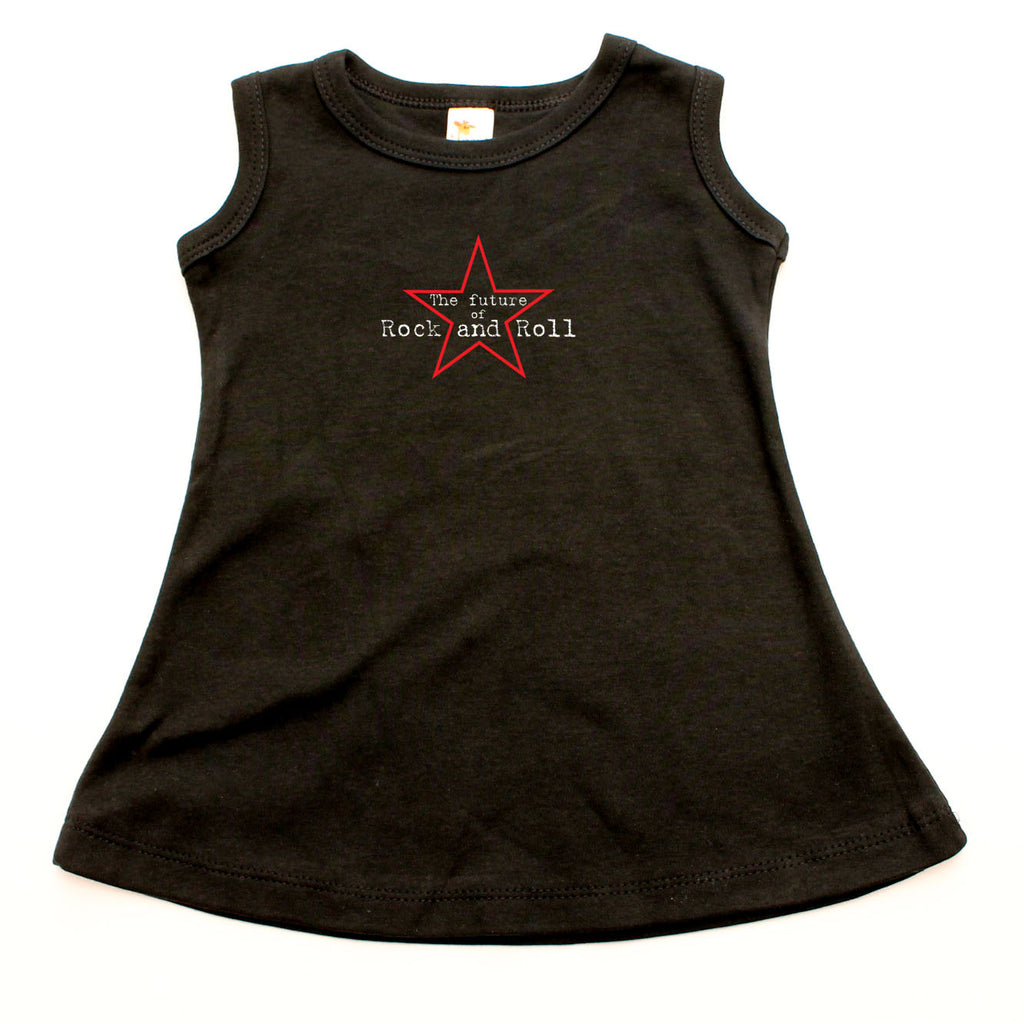 Future of Rock & Roll A-line Dress For Toddler Girls