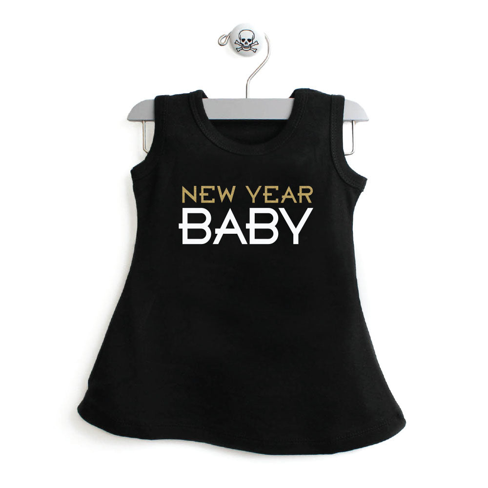 New Year Baby A-line Dress For Baby Girls