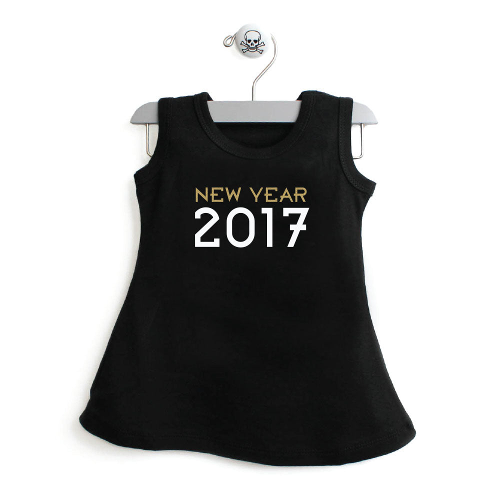 New Year 2017 Baby A-line Dress For Baby Girls