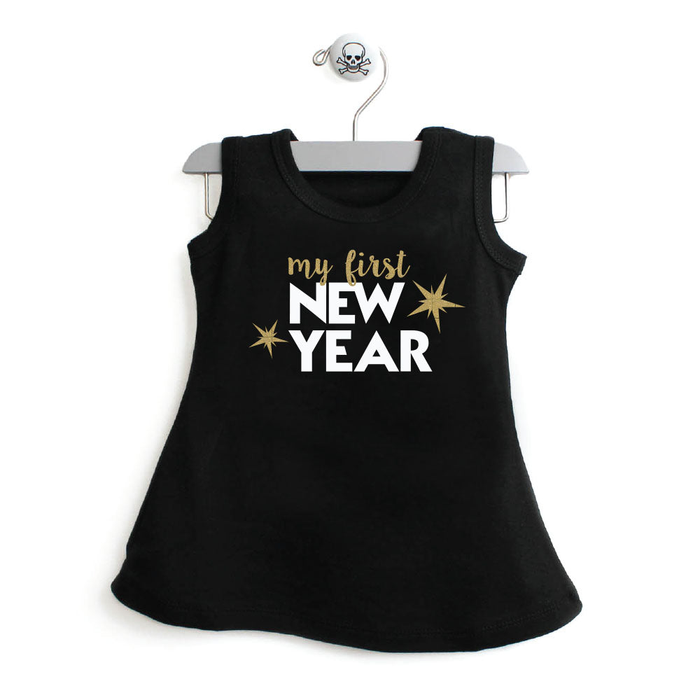 my first new year dress My First New Year's Tutu Outfit-Little Cuddle Boutique Headband/Tutu / 3-6 Months