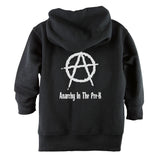 Anarchy in the Pre-K Front Zipper Baby Hoodie