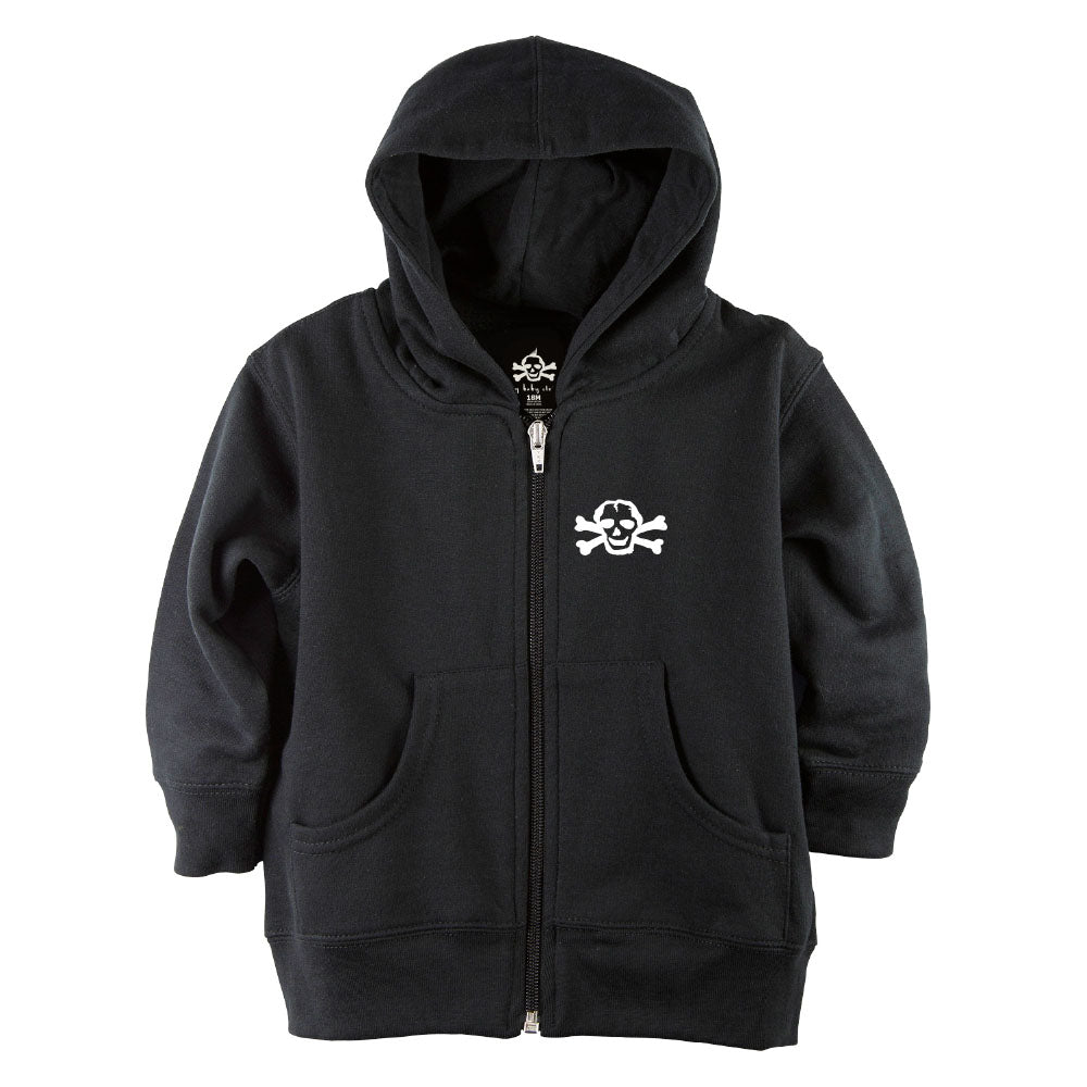 sugar skull zip up hoodie