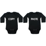 Twin Set Copy Paste Sleeve Infant Bodysuit