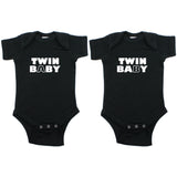 Twin Set Twin Baby Short Sleeve Infant Bodysuit