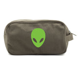 Sci-Fi Alien Head Canvas Mini Baby Changing Bag Travel Diapering Essentials Kit