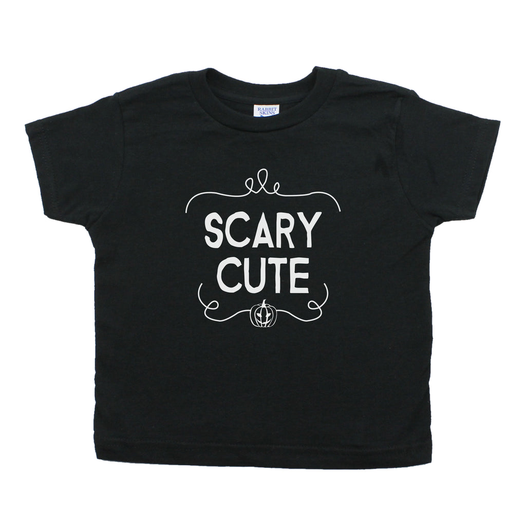 Scary Cute Halloween Toddler Short Sleeve T-Shirt