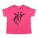 Lovely Giraffe Toddler Short Sleeve T-Shirt