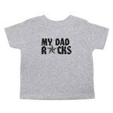 Father's Day My Dad Rocks! Star Toddler Short Sleeve T-Shirt