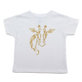 Lovely Giraffe Toddler Short Sleeve T-Shirt