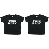 Twin Set Twin Baby Toddler Short Sleeve T-Shirt