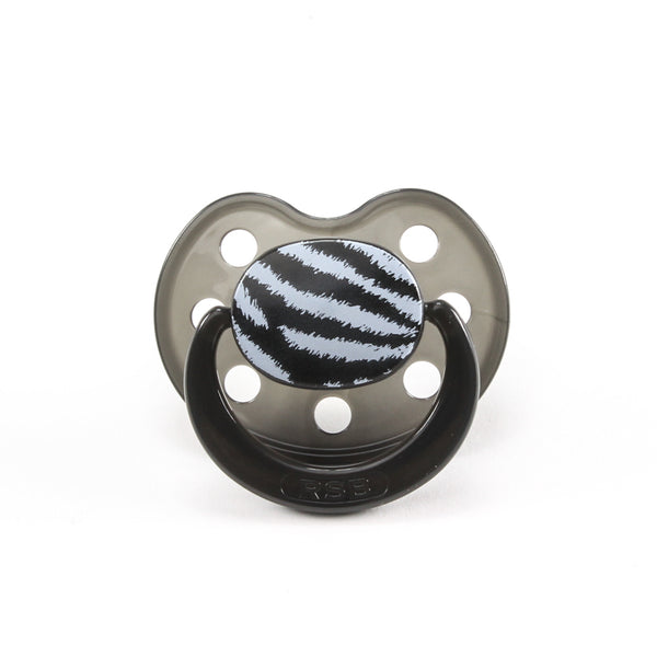 Rock Star Baby Zebra Animal Print Silicone Pacifier by Tico Torres ...